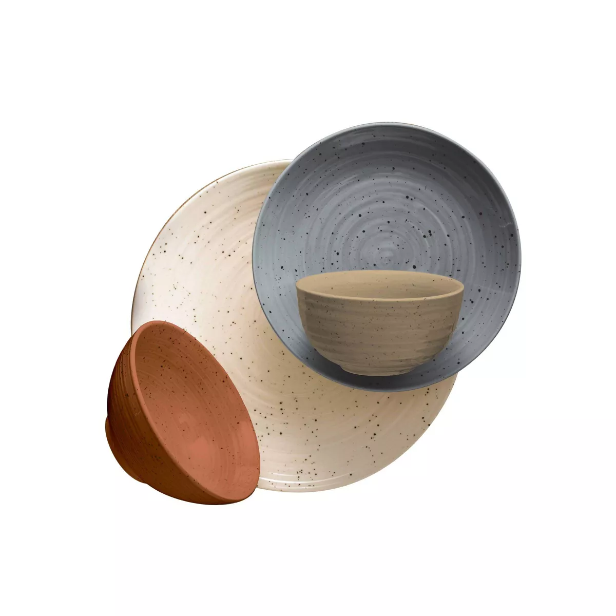 Sango’s Siterra Painter’s Palette Dinnerware Set