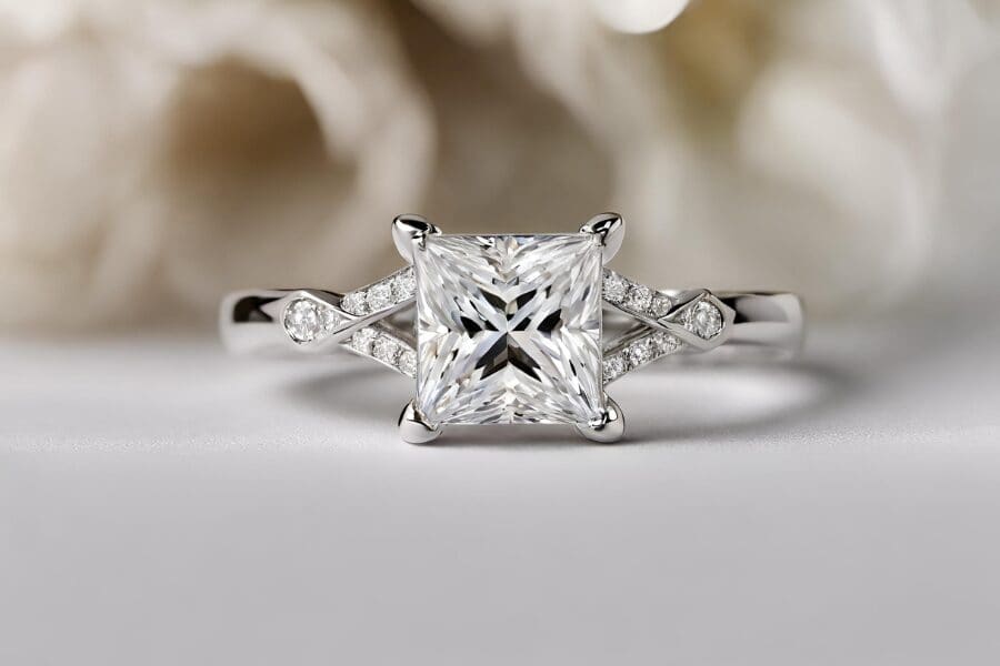 Princess Cut Sparkle