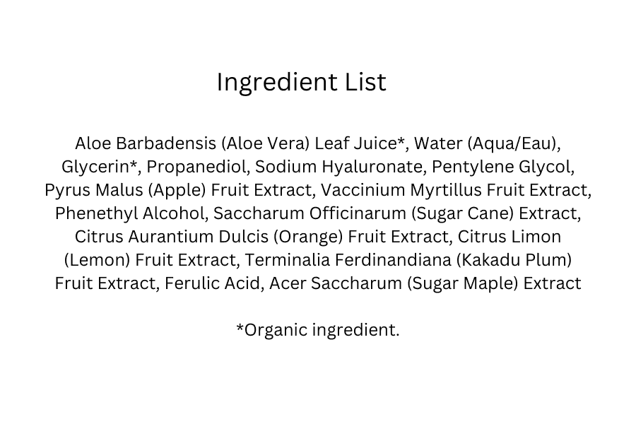 Check out the full ingredient list below.